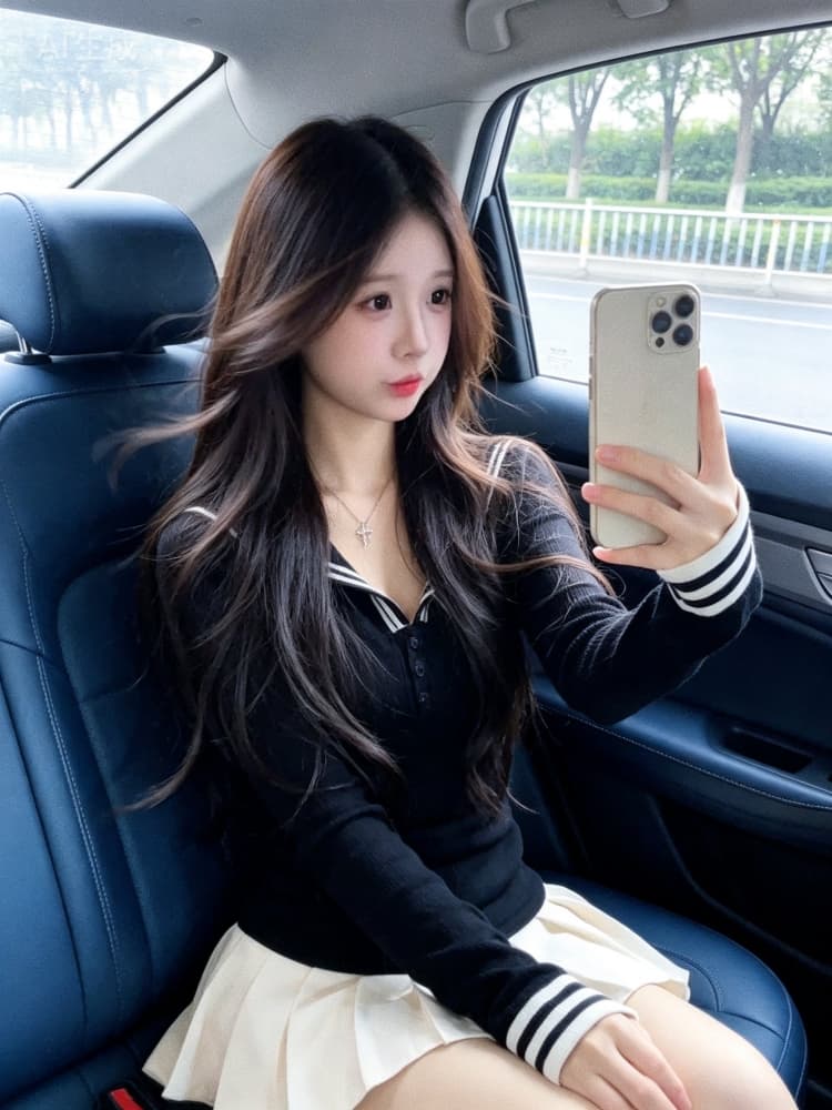 학원 스타일 자이언트 잘 생긴 ~ 중 몸매 가꾸기 슬림해 보이는 긴팔 니트 스웨터 스웨터 슈퍼 화재 작은 대중 아니요 명중 섹션 풀오버 맨위 여성 이미지 2
