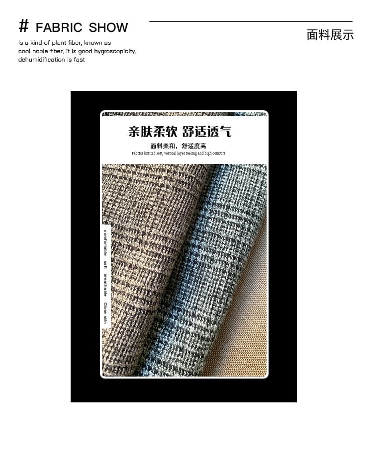 실사 2026 가을 겨울 아메리칸 오래된 돈 바람 꽃 회색 질감 모직 출퇴근 바람 명중 Pleat 마이크로 넓은 한 마디 캐주얼 긴 바지 상세 이미지 4