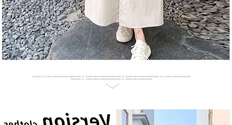 여름 미니멀리즘 캐주얼 바람 한 부서 루즈핏 스트라이프 티셔츠 슬림해 보이는 조끼 스커트 투피스 세트 상세 이미지 22