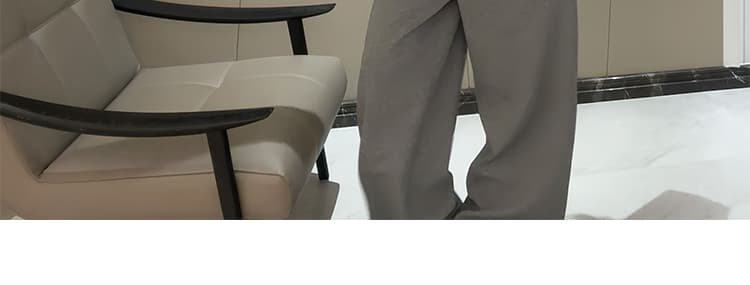 가을 겨울 새로운 단색 V넥 임산부 긴팔 티셔츠 루즈핏 펌프 로프 한국 스타일 스트레이트 캐주얼 바지 세트 상세 이미지 28
