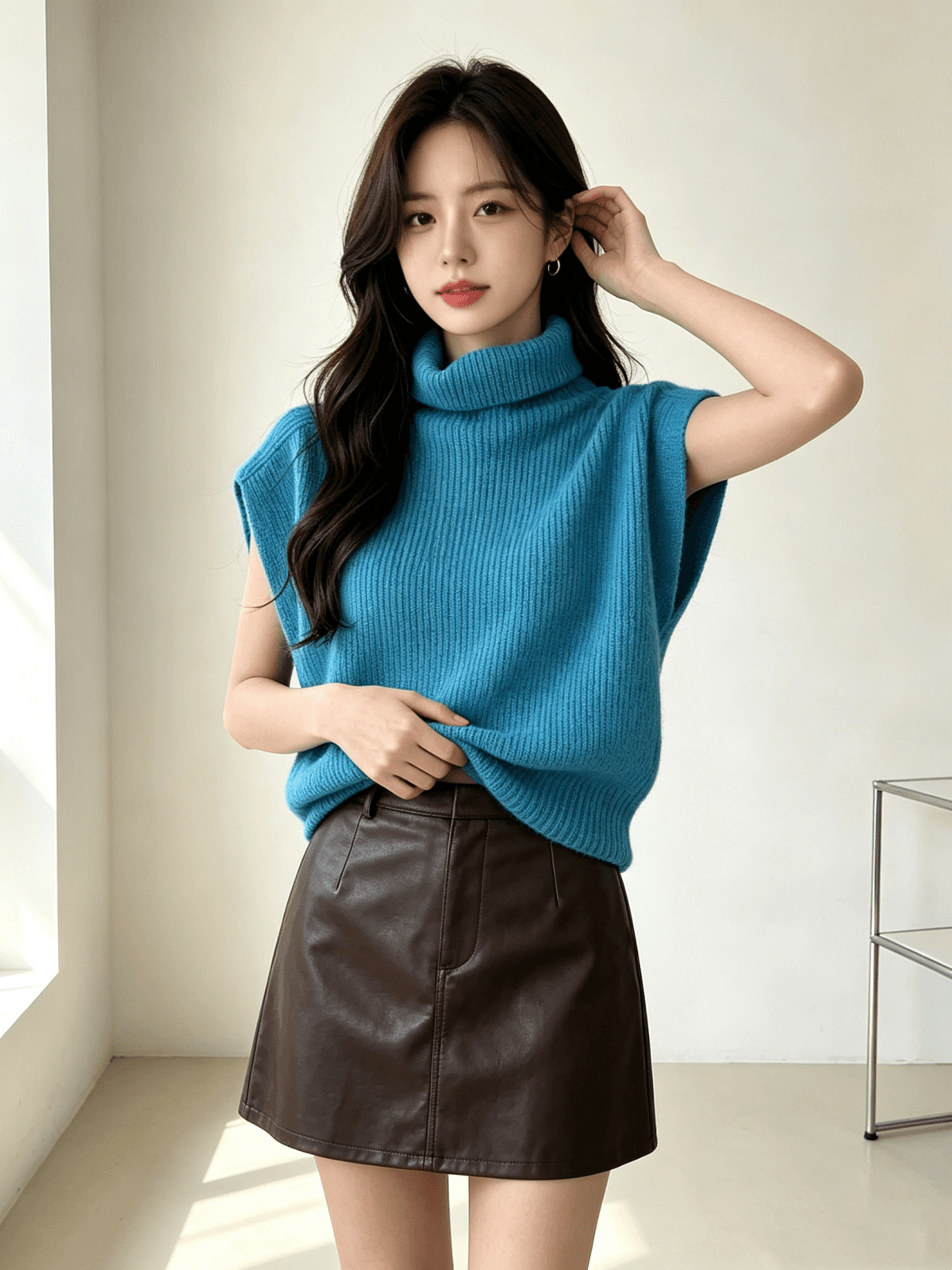 지구 Ouyang 지능 스택 음악 jenni 편안함 지구 부드러운 따뜻한 피부 슈퍼 럭셔리 너구리 플러시 양모 털 셔츠