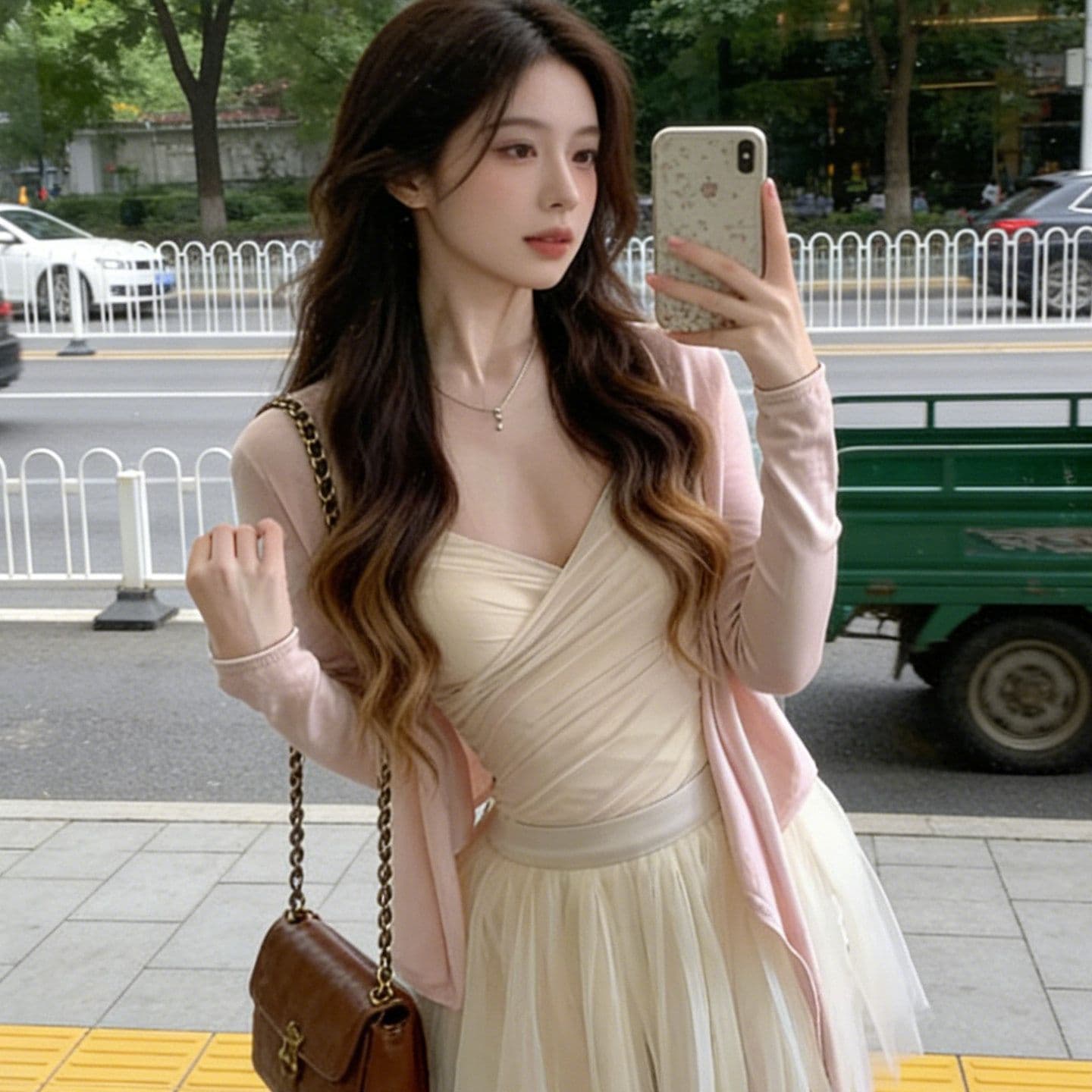 사람들 면 오픈 가디건 폴리 에스터 인터넷 슬립 순수한 욕망 V넥 십자가 망사 캐미솔 여름 부드러운 맨위 이미지 4