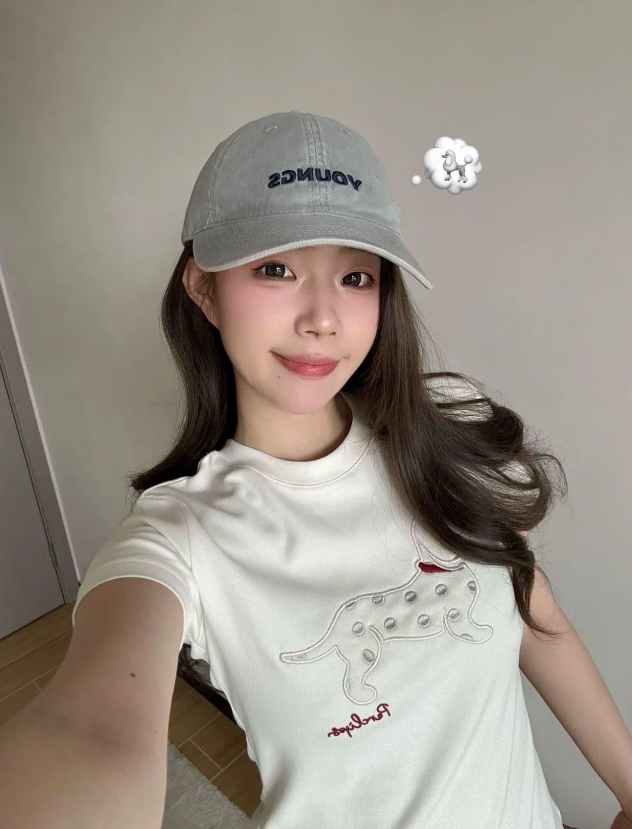 2026 여름 자수 패치 네리 가게 천 40 오스트리아 세대 서울 210 그램 순면 반팔 여성 상세 이미지 5