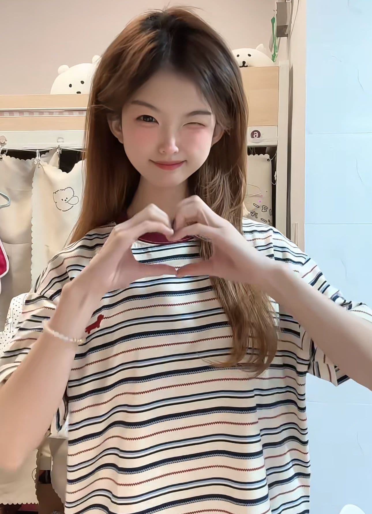 2026 여름 광저우 원본 원단 반팔 티셔츠 여성 상세 이미지 13