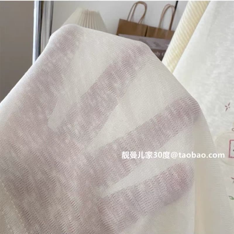 원본 원단 특별 빅 사이즈 300 근 얇은 스타일 맨위 배색 꽃 긴팔 자외선 차단 티셔츠 여성 이미지 5