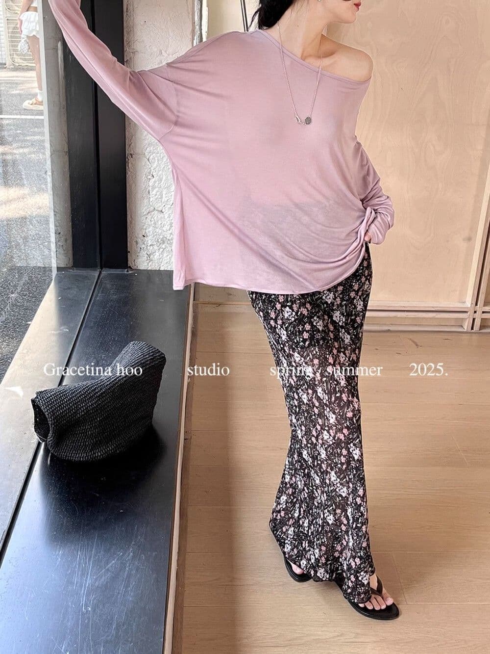 프랑스식 꽃무늬 쉬폰 반신 스커트 아이들 여름 하이웨이스트 디자인 센스 작은 대중 요정 치마 작은 키 인어 꼬리 롱 스커트 상세 이미지 11