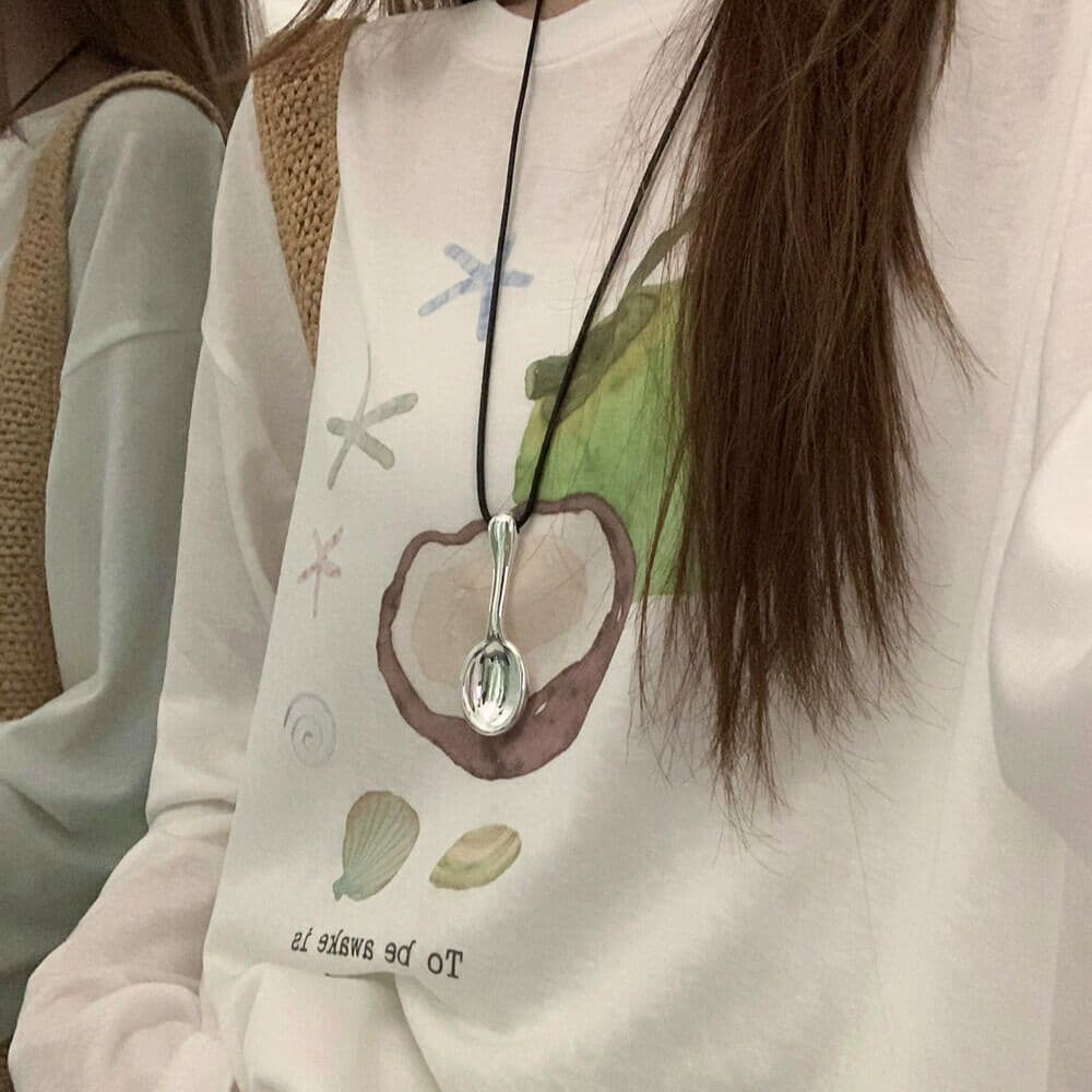 180 그램 아마 눈꽃 긴팔 티셔츠 태양 보호 셔츠 기본 셔츠 블라우스 통기성 루즈핏 이미지 3