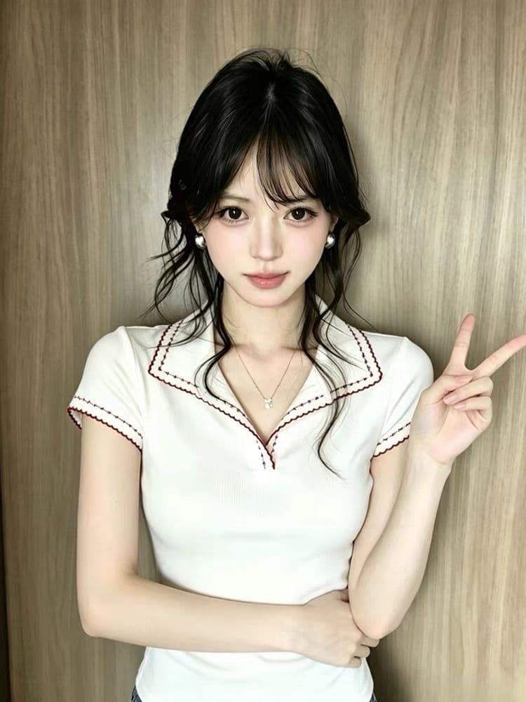 2026 여름 원본 솜씨 40 오스트리아 세대 서울 210 그램 순면 반팔 여성 이미지 2