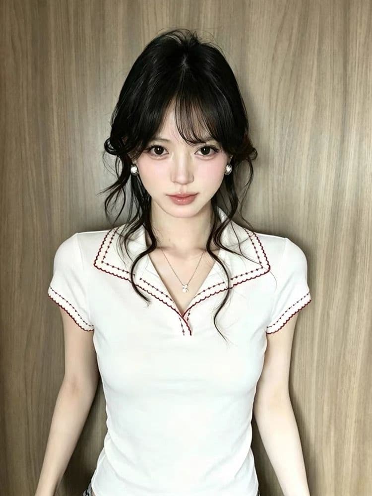 2026 여름 원본 솜씨 40 오스트리아 세대 서울 210 그램 순면 반팔 여성 이미지 4