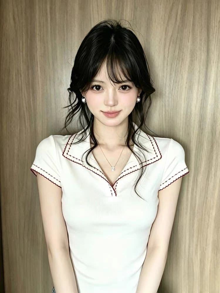 2026 여름 원본 솜씨 40 오스트리아 세대 서울 210 그램 순면 반팔 여성 상세 이미지 2