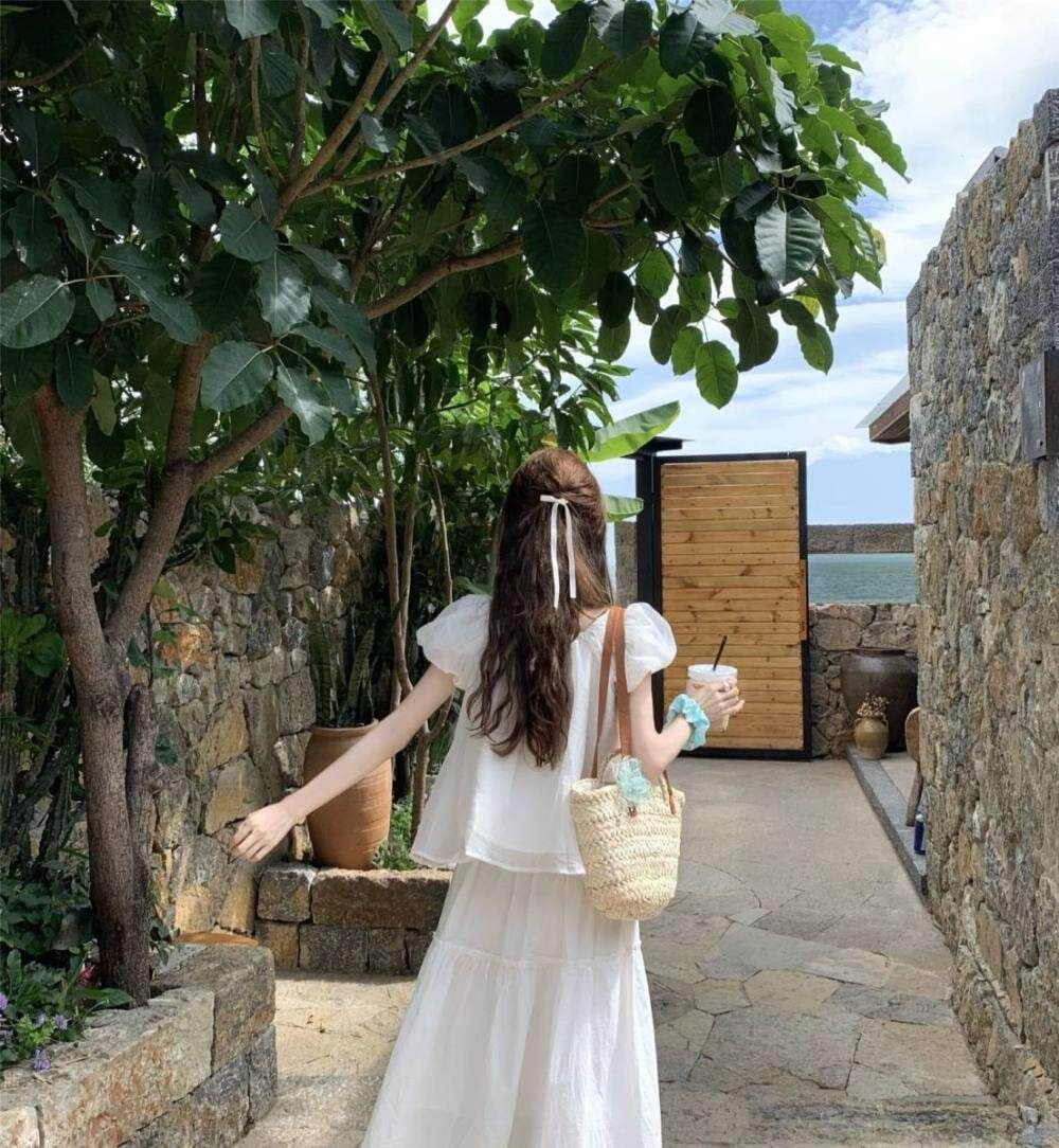 거품 소매 화이트 쉬폰 톱 여성 여름 프랑스식 인형 셔츠 빅 사이즈 여성 의류 지방 mm 슬림해 보이는 표지 고기 반팔 셔츠 상세 이미지 19