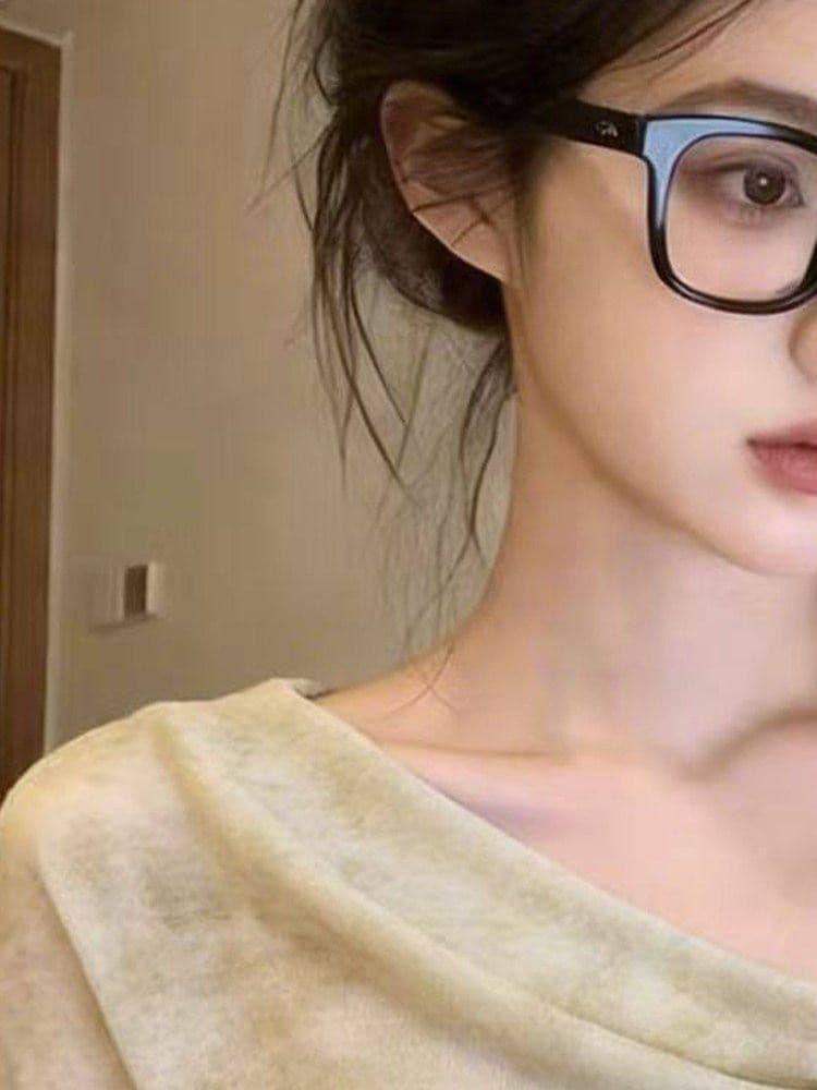 빅 사이즈 지방 mm 프랑스식 몸매 가꾸기 홀치기 염색 나비 레이스업 반팔 티셔츠 디자인 센스 여름 달콤한 핫걸 흔들다 칼라 맨위 상세 이미지 7