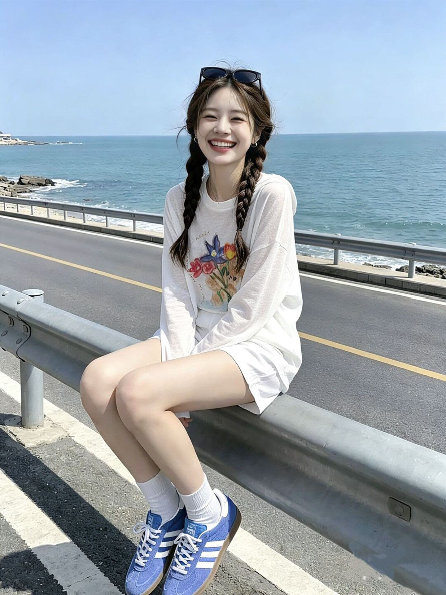170 그램 눈꽃 면 35 라이 경기 서울 35 면 30 폴리 에스터 블라우스 여성 마이크로 ~을 통해 긴팔 티셔츠 여름 에어컨 셔츠 맨위 상세 이미지 6