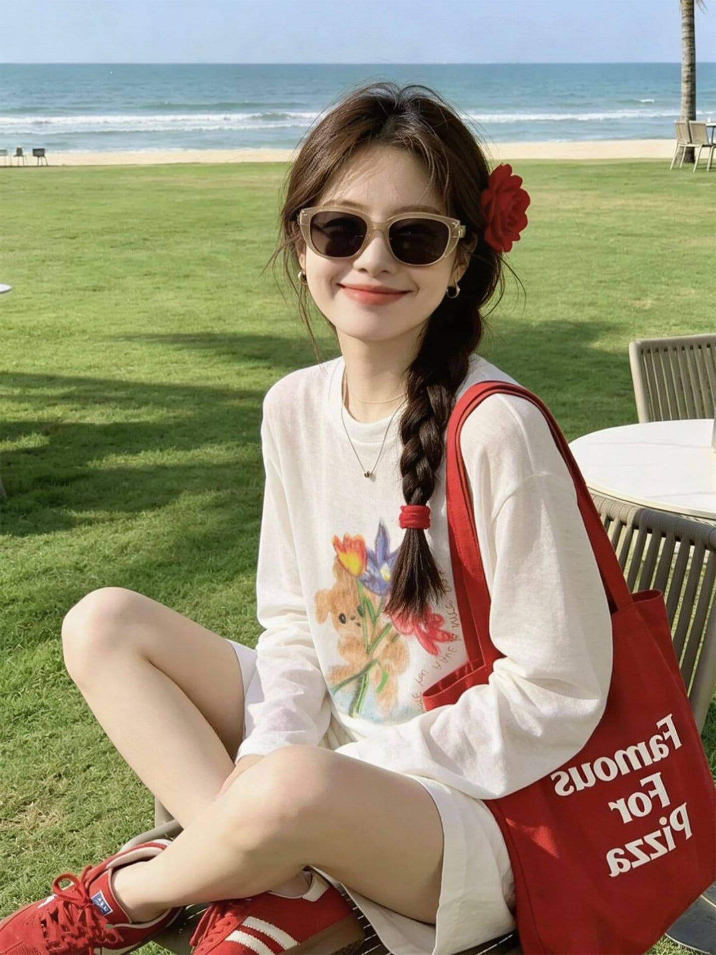 170 그램 눈꽃 면 35 라이 경기 서울 35 면 30 폴리 에스터 블라우스 여성 마이크로 ~을 통해 긴팔 티셔츠 여름 에어컨 셔츠 맨위 상세 이미지 7