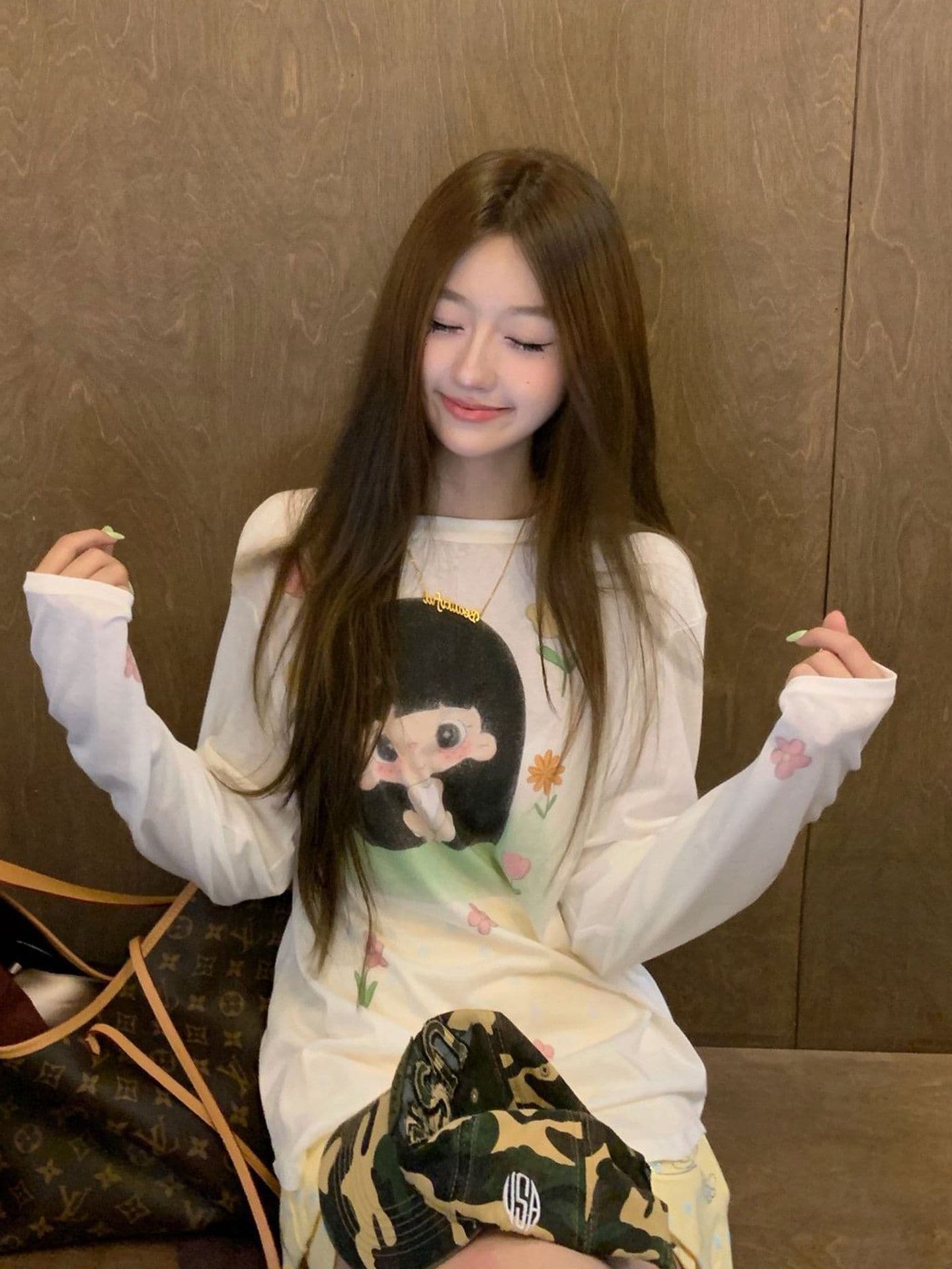 높은 품질 180 그램 아마 눈꽃 비스듬한 어깨 티셔츠 자외선 차단 기본 셔츠 블라우스 통기성 루즈핏