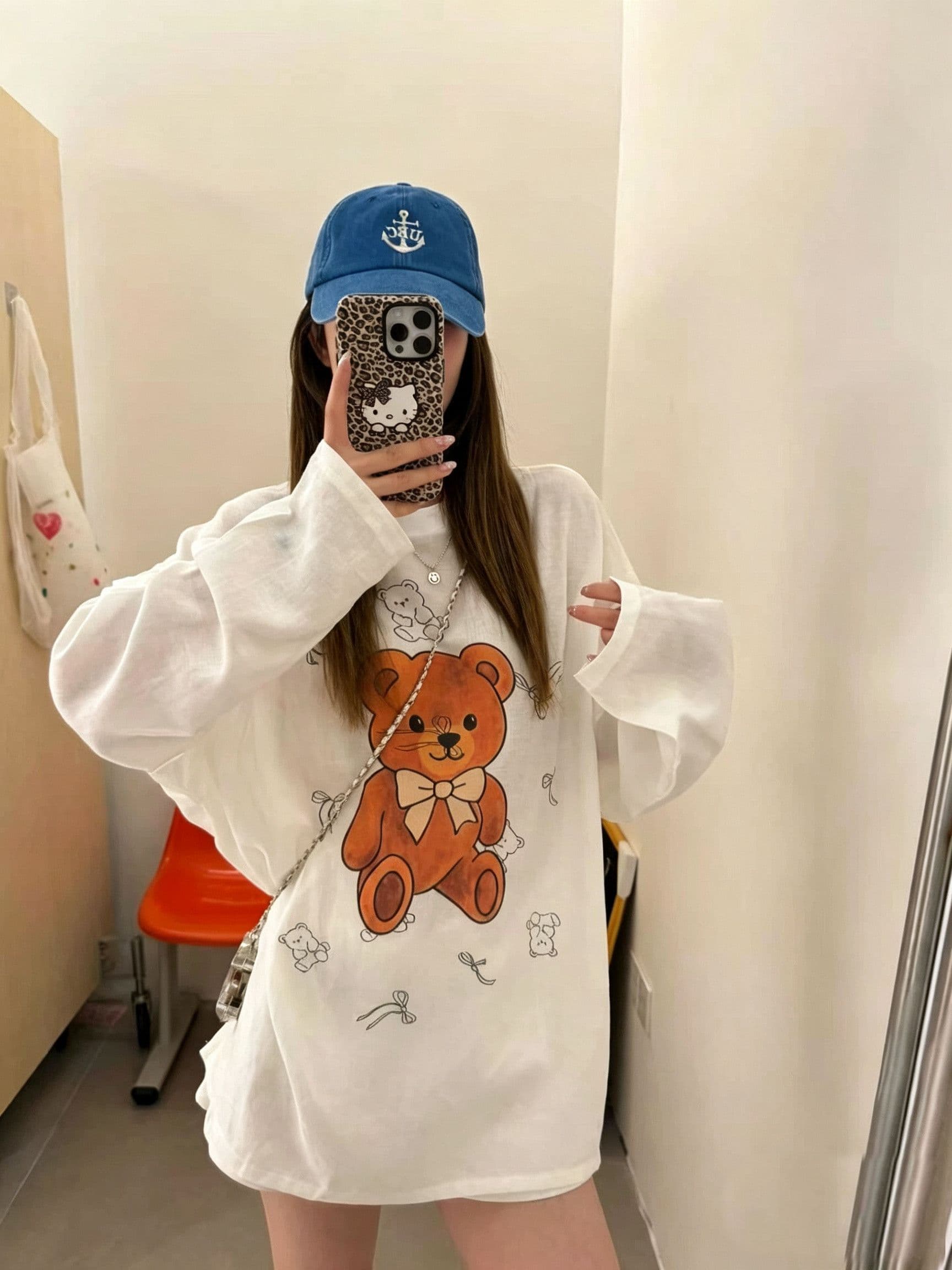 높은 품질 180 그램 아마 눈꽃 비스듬한 어깨 티셔츠 자외선 차단 기본 셔츠 블라우스 통기성 루즈핏 상세 이미지 4