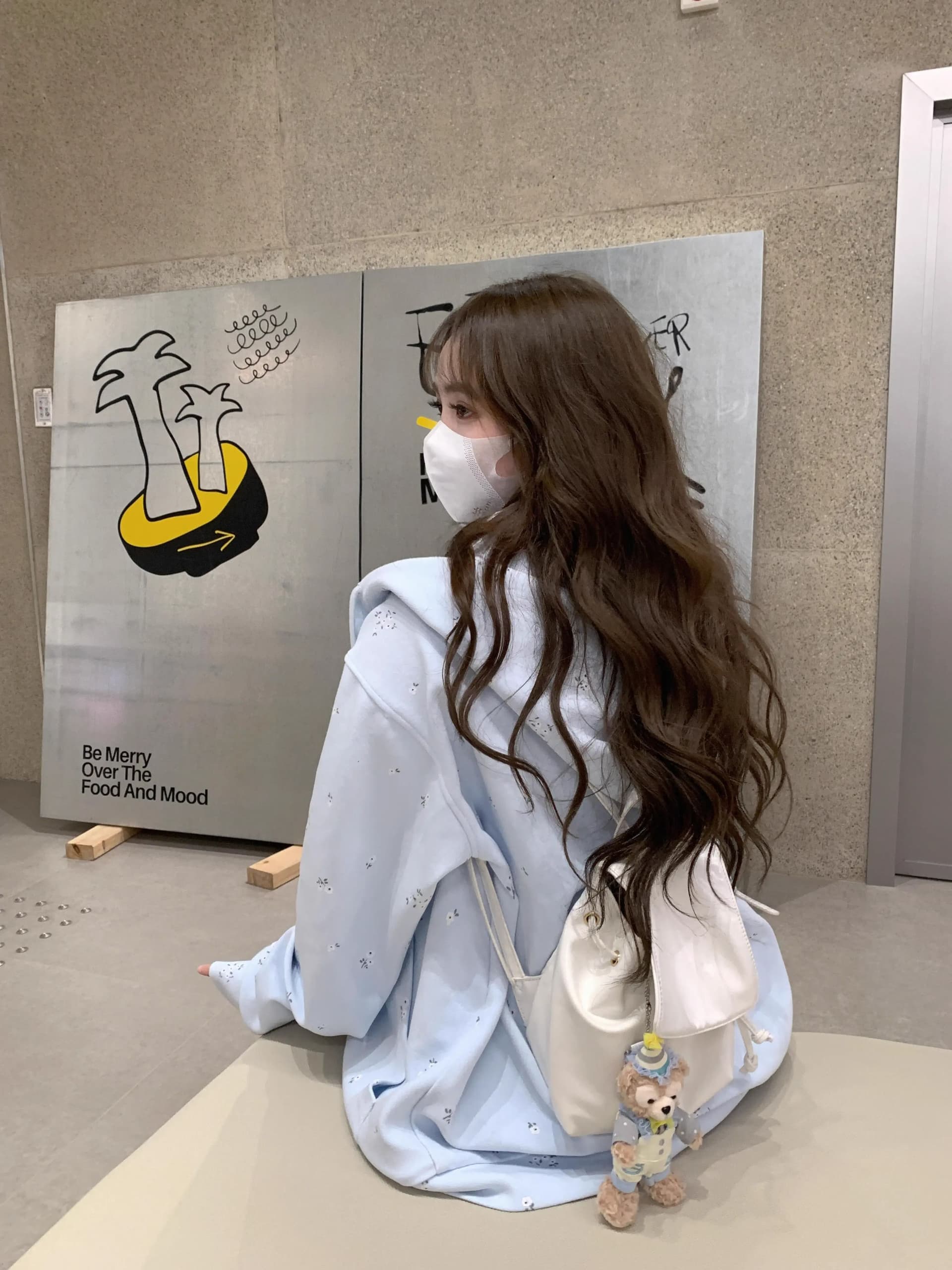 2026 가을 겨울철 이후 패키지 기사 프린트 후아 면 복합 우유 실크 특별 빅 사이즈 300 근 재킷 상세 이미지 2
