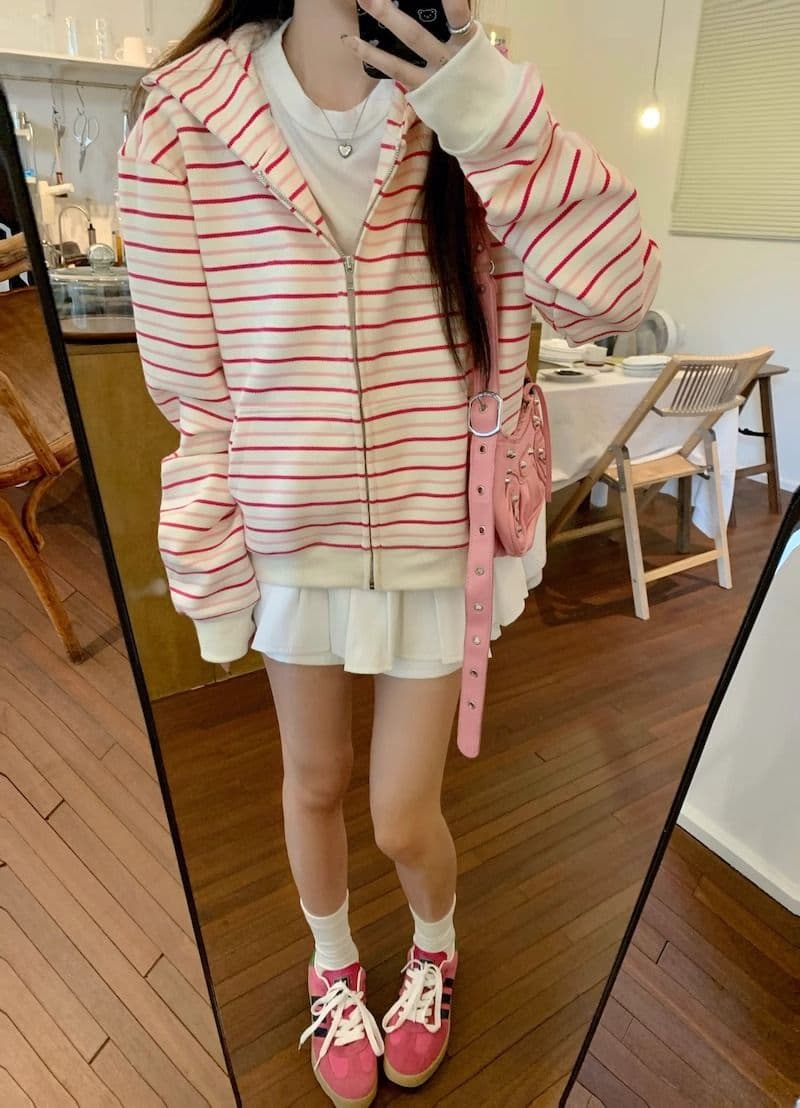 자수 원본 원단 특별 빅 사이즈 300 근 한 부서 루즈핏 캐주얼 느긋한 다용도 후드티 상세 이미지 9