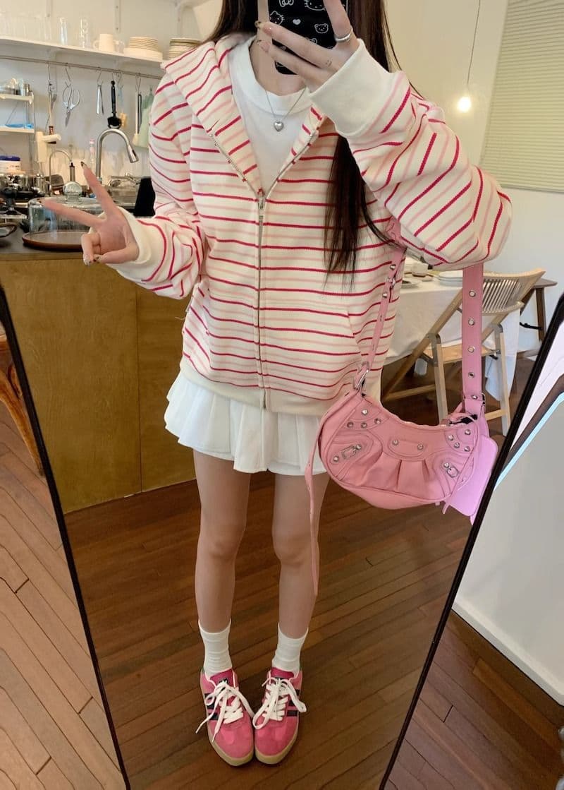 자수 원본 원단 특별 빅 사이즈 300 근 한 부서 루즈핏 캐주얼 느긋한 다용도 후드티 상세 이미지 18