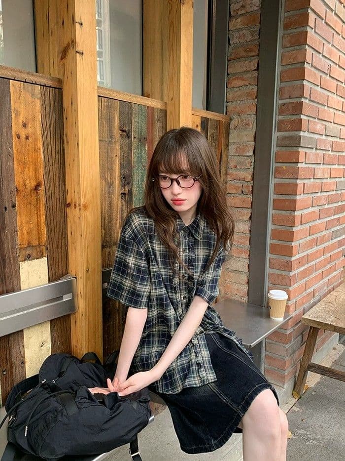 아메리칸 레트로 워싱 한 마디 반신 데님 중간 스커트 여성 여름 디자인 센스 하이웨이스트 루즈핏 슬림해 보이는 다용도 미니 스커트 상세 이미지 20