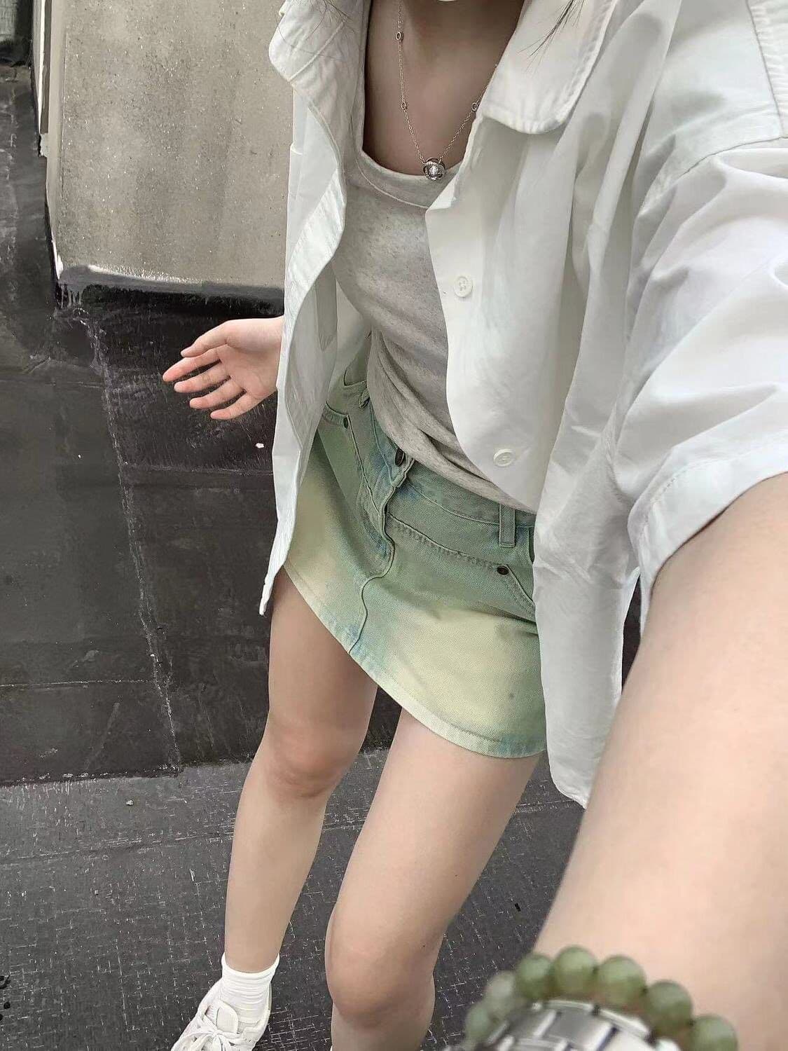 여름 새로운 순면 반팔 여성 셔츠 한국 스타일 출퇴근 루즈핏 다용도 셔츠 오픈 가디건 외부 잡아라. 의류 ins 트렌디 상세 이미지 4