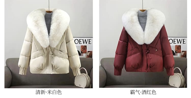 실사 빅 사이즈 면 의류 여성 2026 새로운 고급 센스 슈퍼 잘 생긴 목화 진딧물 oversize 겨울 재킷 면 옷 상세 이미지 12