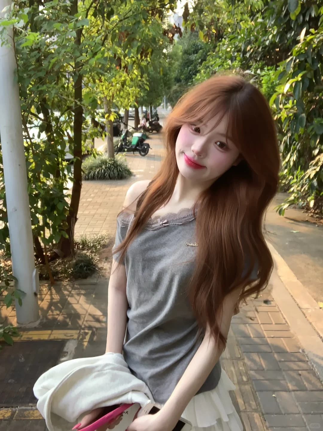 레이스 오프숄더 반팔 티셔츠 여성 여름 몸매 가꾸기 슬림해 보이는 맨위 상세 이미지 7