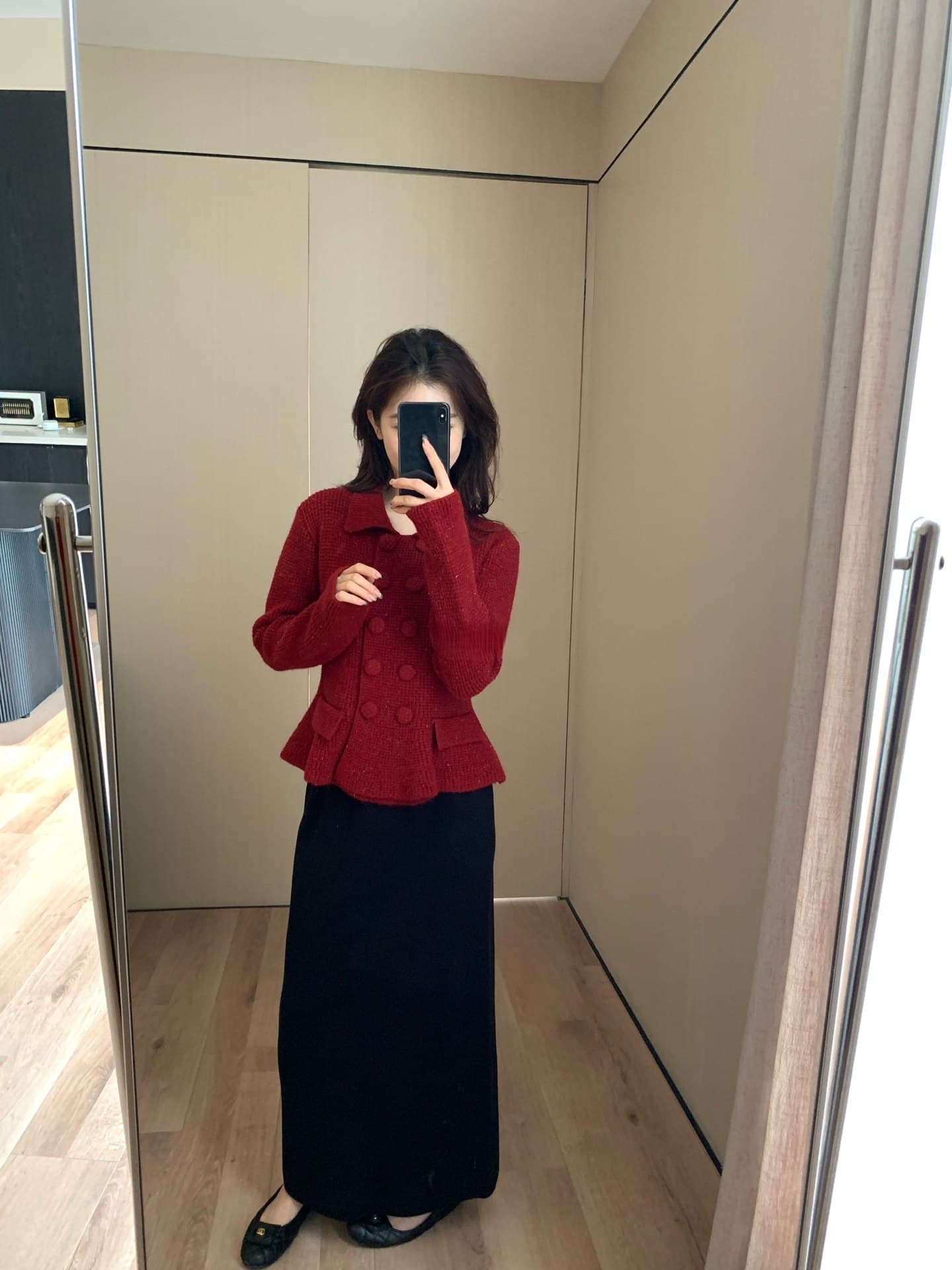 미니멀리즘 레트로 품격 POLO 칼라 샤오시엔 보온 스웨터 2026 새로운 니트 스웨터 상세 이미지 20