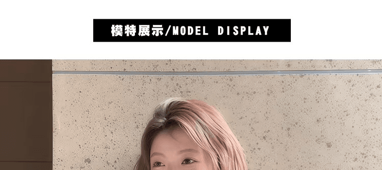 한 부서 체크무늬 페이크 레이어드 여성 셔츠 봄 착용 가져 가라. 패치워크 조끼 셔츠 허리 수축 슬림해 보이는 디자인 센스 맨위 트렌디 상세 이미지 2