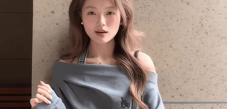 한 부서 체크무늬 페이크 레이어드 여성 셔츠 봄 착용 가져 가라. 패치워크 조끼 셔츠 허리 수축 슬림해 보이는 디자인 센스 맨위 트렌디 상세 이미지 9