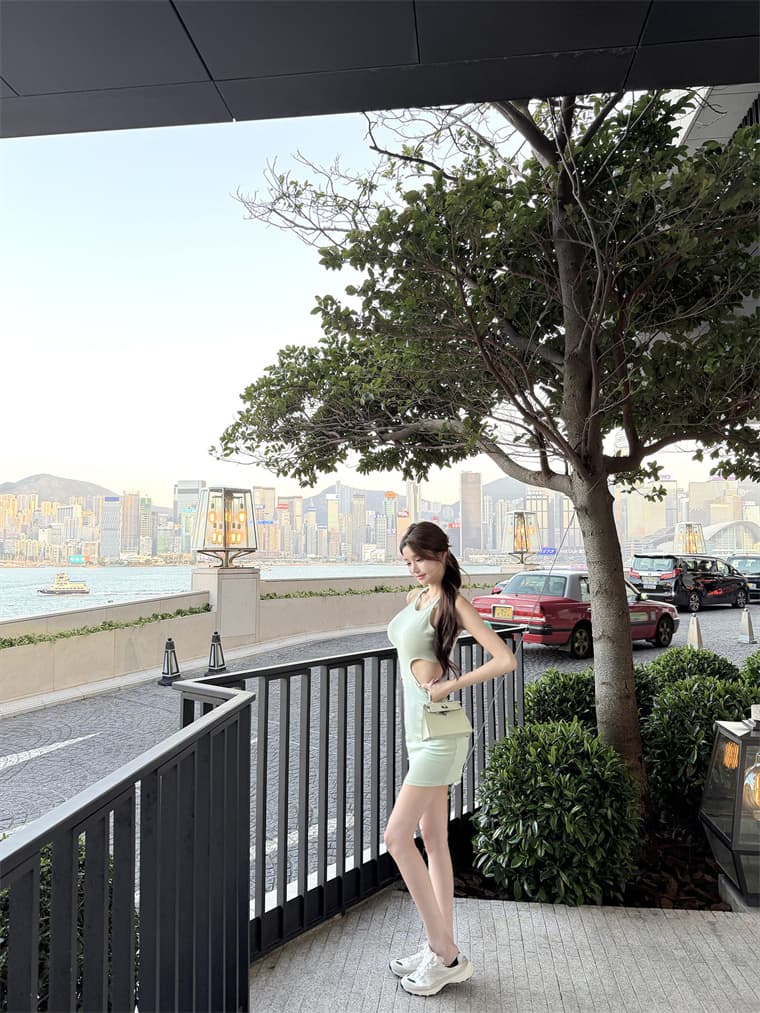 viola 얼음 박하 커브 ~ 중 하느님 reiol 맞춤 원사 꽃 33 같은 단락 우유 전화 드레스 캐주얼 상세 이미지 9