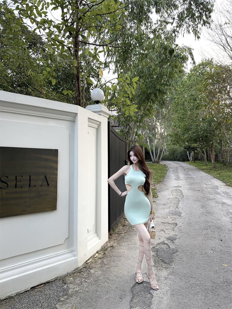viola 얼음 박하 커브 ~ 중 하느님 reiol 맞춤 원사 꽃 33 같은 단락 우유 전화 드레스 캐주얼 상세 이미지 13