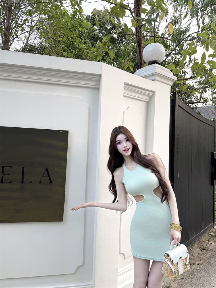 viola 얼음 박하 커브 ~ 중 하느님 reiol 맞춤 원사 꽃 33 같은 단락 우유 전화 드레스 캐주얼 상세 이미지 20