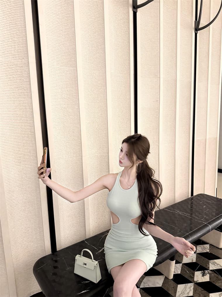 viola 얼음 박하 커브 ~ 중 하느님 reiol 맞춤 원사 꽃 33 같은 단락 우유 전화 드레스 캐주얼 상세 이미지 22