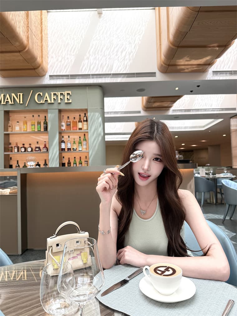 viola 얼음 박하 커브 ~ 중 하느님 reiol 맞춤 원사 꽃 33 같은 단락 우유 전화 드레스 캐주얼 상세 이미지 25