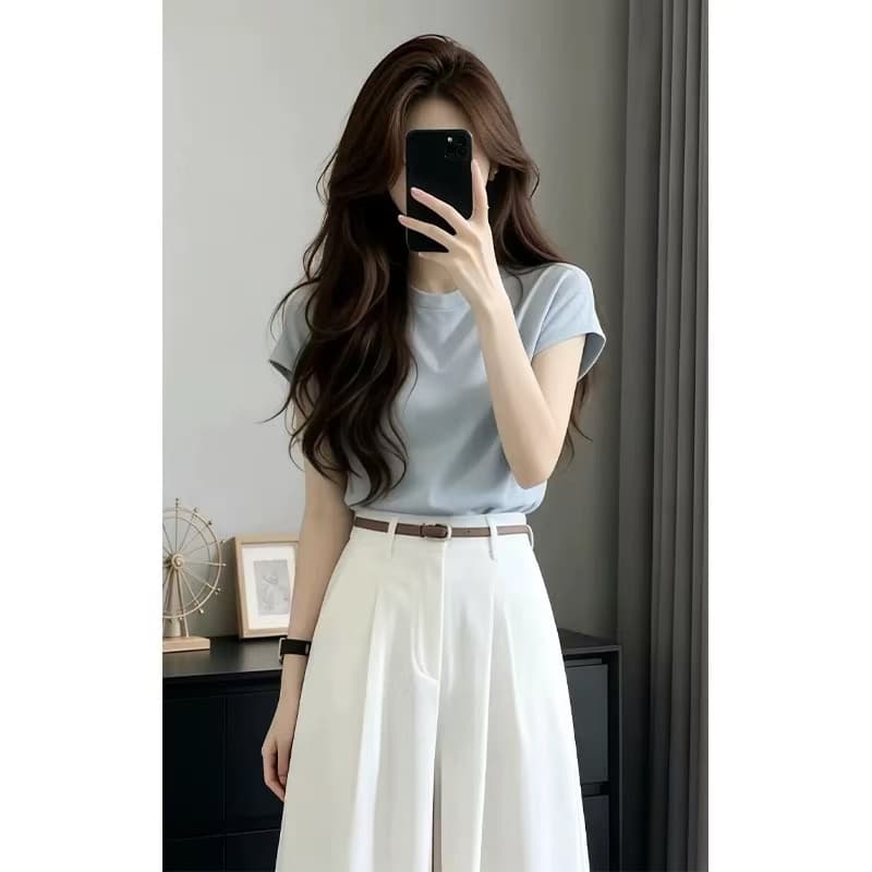 빛 산소 여름 빛 요리 한 작은 대중 아니요 명중 섹션 초여름 고유 한 반팔 맨위 상세 이미지 4