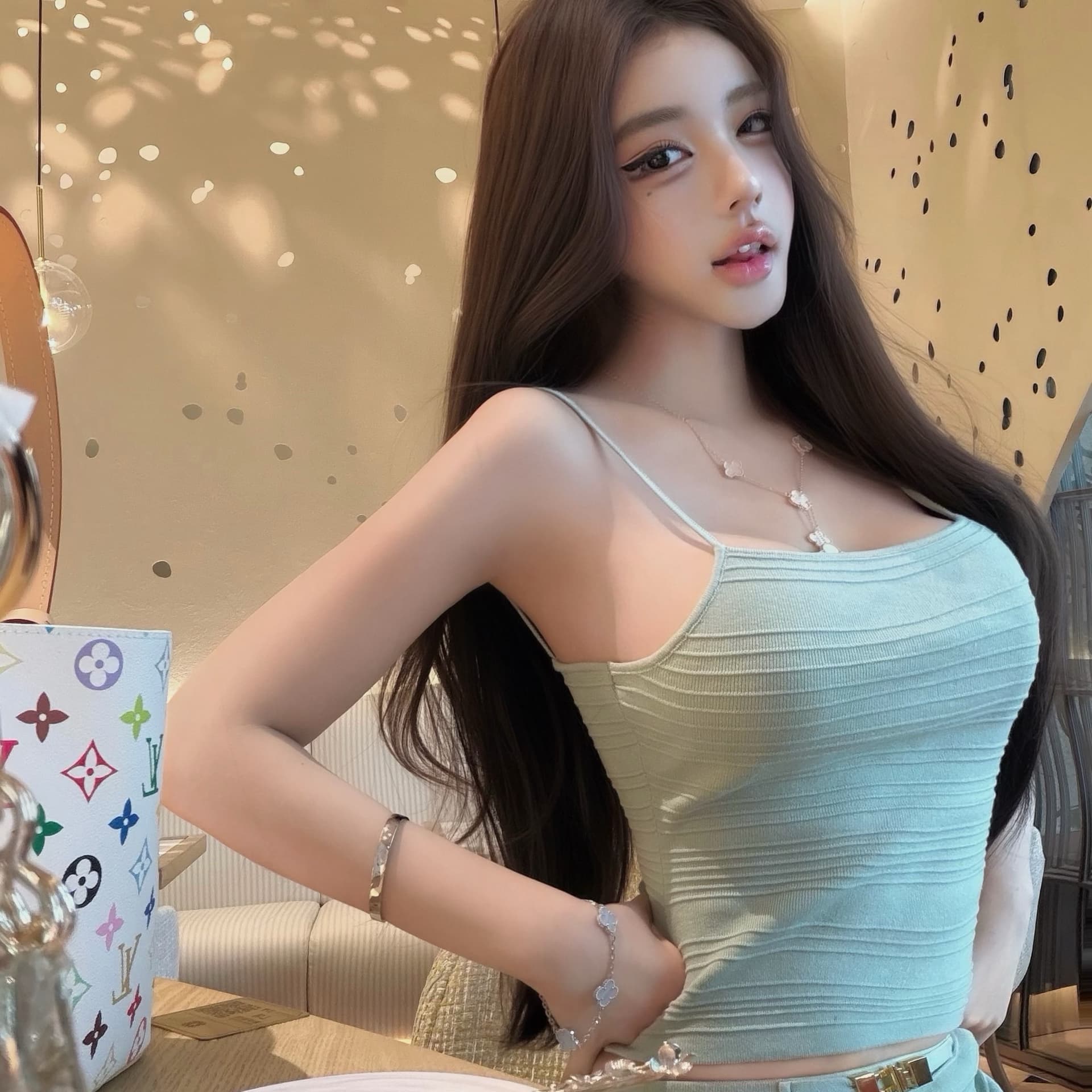 무효 알약 비싼 가스 규칙 절묘한 니트 슬립 맨위 타이트 스커트 반신 스커트 미니 스커트 투피스 슈트 여성 이미지 3