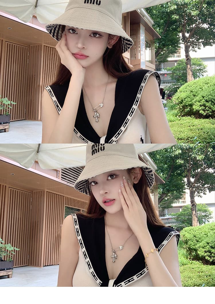 한 부서 품격 명문 여성 부드러운 숙녀 해군 스타일 ol 얼음 실크 드레스 코디 숄 투피스 세트 상세 이미지 5