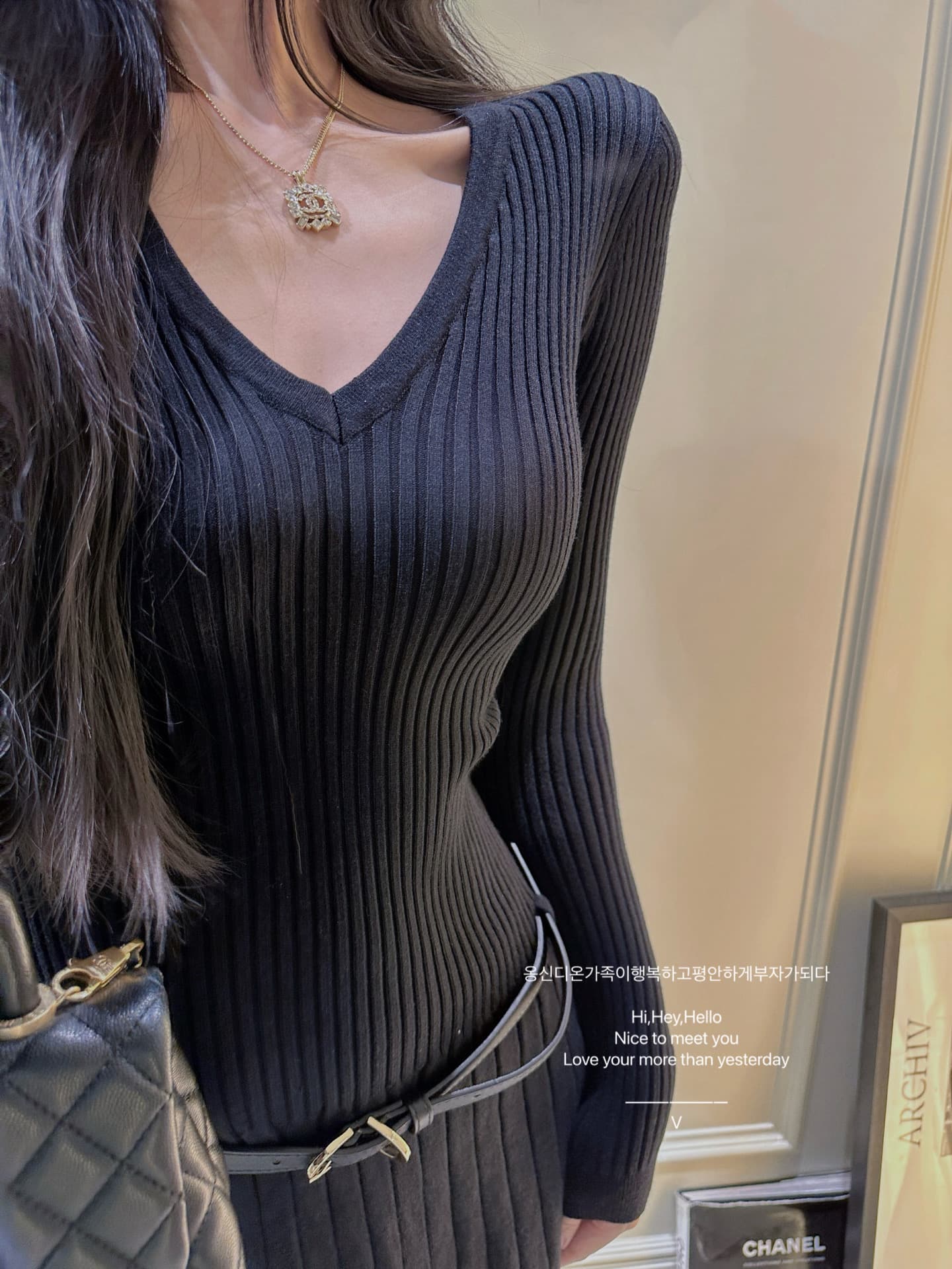 2026 이른 가을 새로운 프랑스식 카키 색 니트 허리 수축 여성 드레스 레트로 빛 요리 한 바람 몸매 가꾸기 만나는 미니 스커트 상세 이미지 8