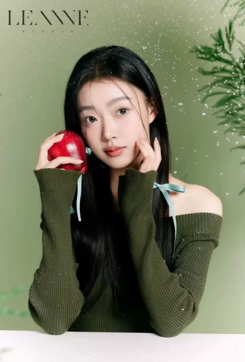 품격 명문 여성 롱 코트 생일 연례 회의 예복 고급 빛 럭셔리 작은 대중 섹시함 오프숄더 니트 드레스 가을 상세 이미지 16