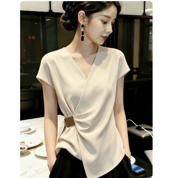 디자인 세련된 개성 미니멀리즘 부드러운 다용도 패션 유럽 상품 2026 년 여름 새로운 맨위 여성 이미지 3