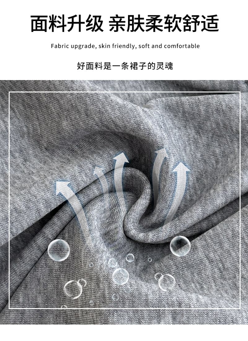 실사 여름 새로운 발레 바람 꽃밭 퍼프 스커트 여성 하이웨이스트 리브 작은 대중 디자인 다용도 캐주얼 A라인 스커트 상세 이미지 7