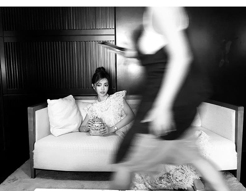 balletcore 남쪽 법 휴일 무거운 작업 주식 선 레이스 드레스 프랑스식 낭만주의 상세 이미지 24