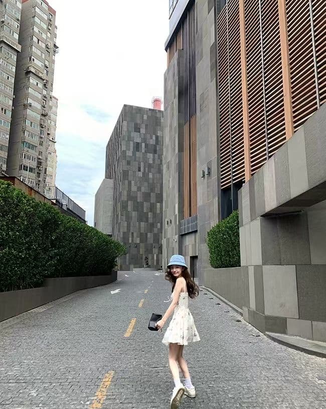 이중층 세트 인사이드 순면 워터 마크 치마 아이들 여름 슬림해 보이는 허리 수축 레이스업 꽃무늬 드레스 공주 센스 슬립 드레스 상세 이미지 8