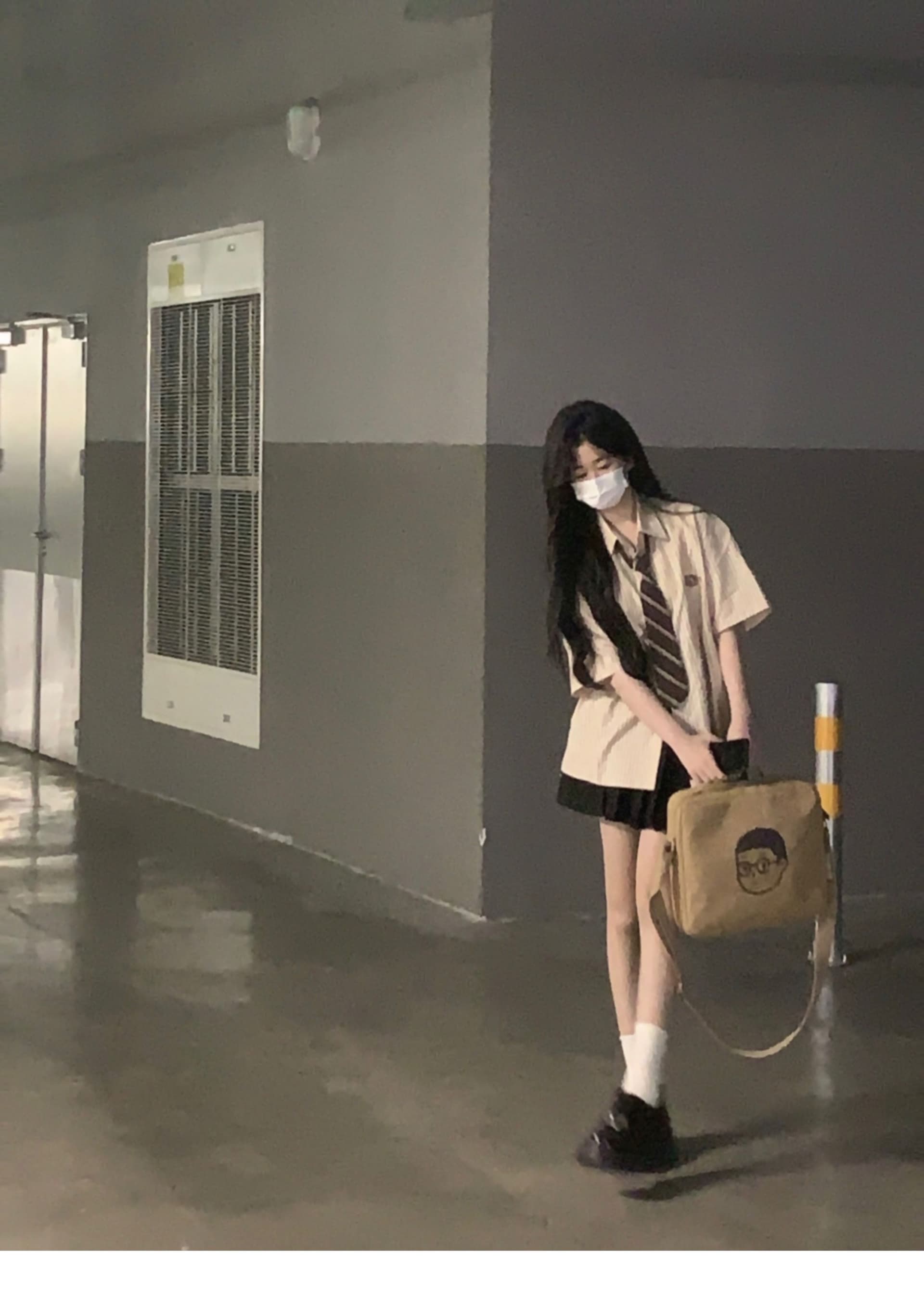 jk 유니폼 세트 여름 스트라이프 반팔 여성 셔츠 디자인 센스 작은 대중 캐주얼 일본식 학원 스타일 셔츠 상세 이미지 10
