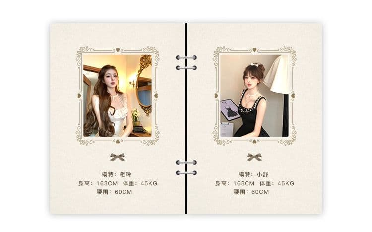 lazy didi 사랑의 신 편지 뗏목 낭만주의 휴가 허리 수축 드레스 프랑스식 불규칙 허리 수축 꽃무늬 슬립 드레스 상세 이미지 2