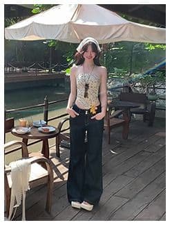민소매 조끼 여성 인사이드 가져 가라. 만나는 프랑스식 디자인 센스 품격 쇼트 스타일 몸매 가꾸기 핫걸 튜브탑 맨위 여성 상세 이미지 5