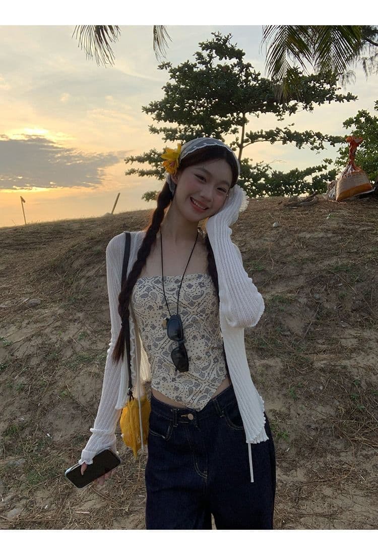 민소매 조끼 여성 인사이드 가져 가라. 만나는 프랑스식 디자인 센스 품격 쇼트 스타일 몸매 가꾸기 핫걸 튜브탑 맨위 여성 상세 이미지 29