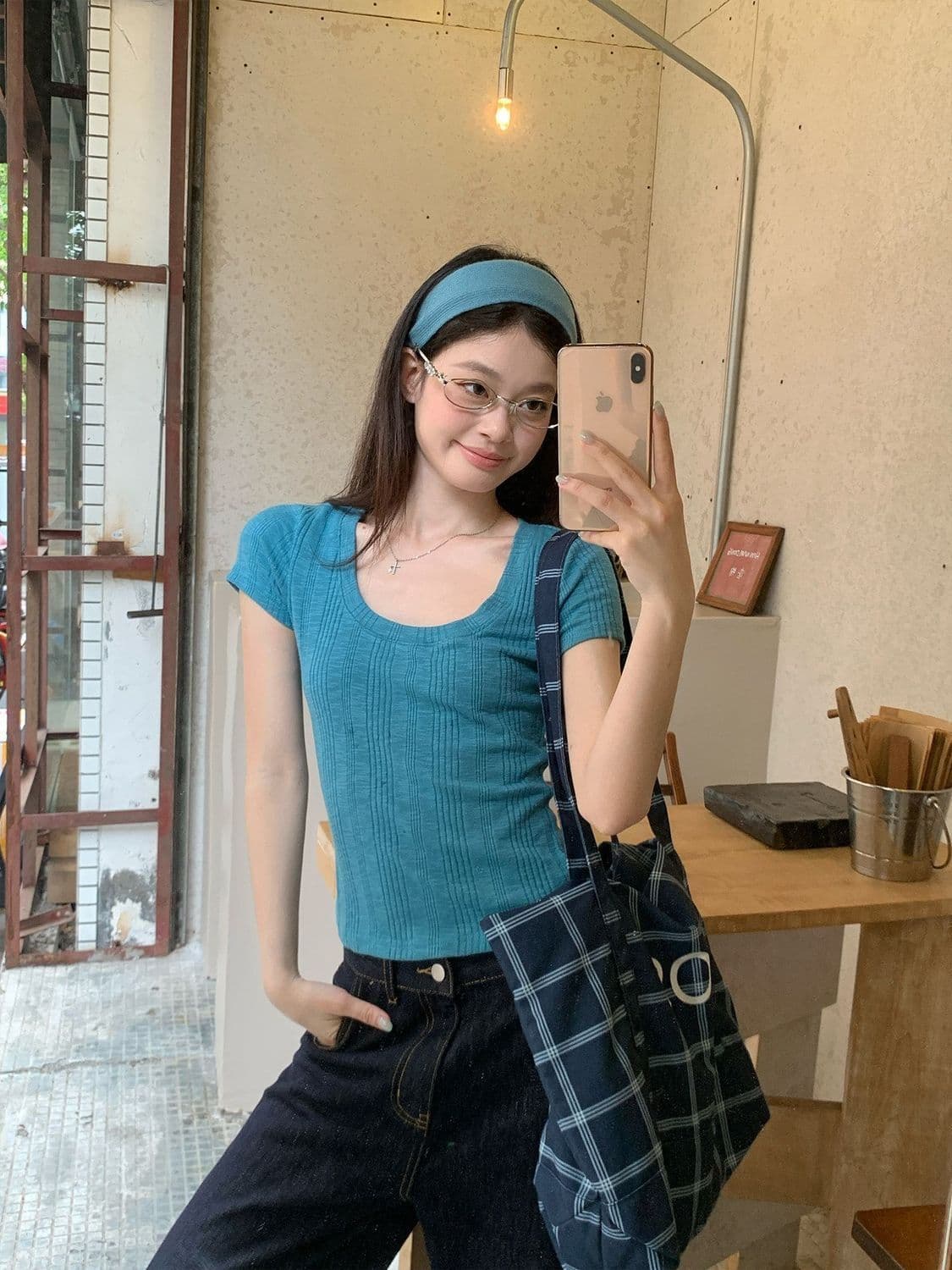 230 크 대나무 마디 63 폴리 에스터 32 면 5 암모니아 Lun 디자인 센스 u 칼라 여름 몸매 가꾸기 맨위 다용도 반팔 티셔츠 여성 상세 이미지 2
