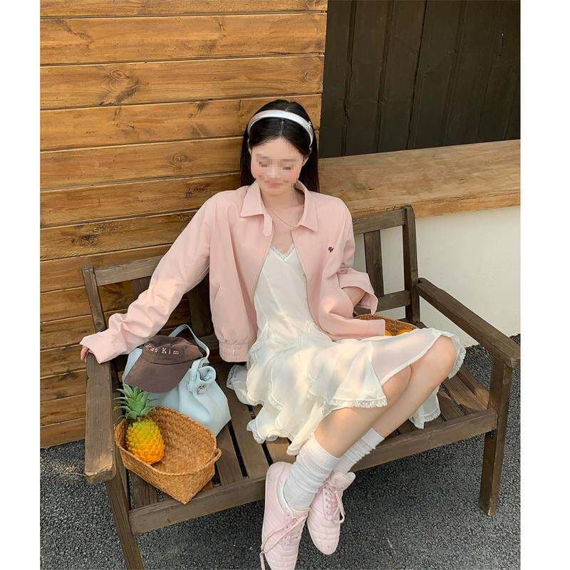 두꺼운 쉬폰 원단 네리 Tulle 레이스 슬립 여성 드레스 2026 여름 새로운 불규칙 미니 스커트 이미지 4
